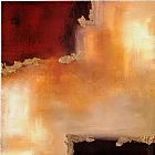 Laurie Maitland Canvas Paintings - Crimson Accent II